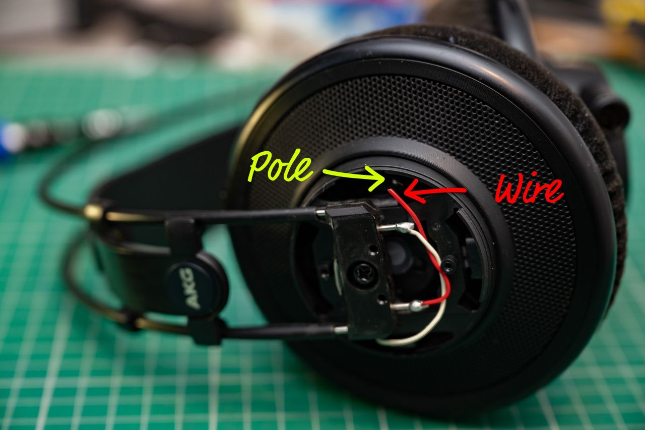 Akg k7xx broken wire right driver
