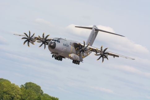 Airbus A400M on Finals