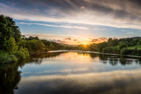Lindley Wood Reservoir Sunset - North Yorkshire